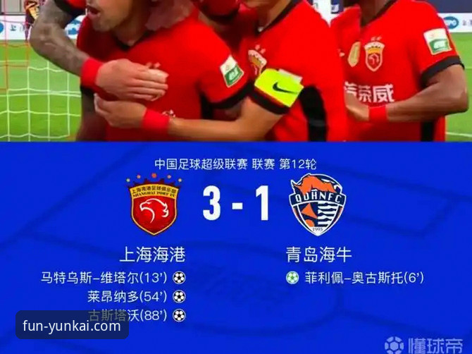青岛海牛3-1击败上海海港，云开体育平台如何解读这场13年一遇的冷门？